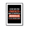 Affiche Murielle pas parfaite mais presque pareil - Planetee