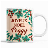 Tasse Noël Peggy Beige - Planetee