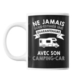 Mug femme camping car quarantenaire - Planetee