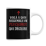 Mug Psychométricien Qui déchire - Planetee