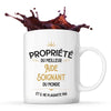Mug blanc Propriété du Meilleur Aide Soignant - Planetee