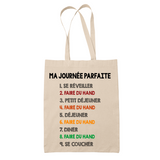 Tote Bag Hand Journée Parfaite - Planetee