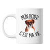 Mug Boxer c'est la vie Chien - Planetee