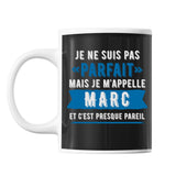 Mug prénom Marc homme parfait - Planetee