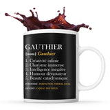 Mug Gauthier Définition Perfection - Planetee