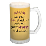 Chope de bière Alexane Super Maman - Planetee