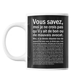 Mug Avocat Bon ou Mauvais - Planetee
