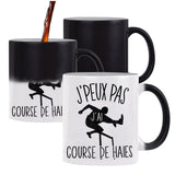 Mug Magique J'peux pas Course de haies - Planetee