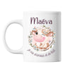 Mug Maéva Amour et Biberon de Lait Vache - Planetee