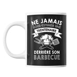 Mug femme barbecue trentenaire - Planetee