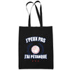 Sac Tote Bag Petanque Je peux pas Noir - Planetee