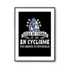 Affiche Cyclisme Légende Coureur et Coureuse - Planetee