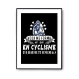 Affiche Cyclisme Légende Coureur et Coureuse - Planetee