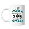 Mug Le Petit Assistante de Pêche de Parrain - Planetee