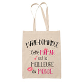 Tote Bag Marie-Dominique Meilleure Maman - Planetee