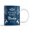 Tasse Noël Nadia Bleu - Planetee