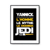 Affiche Yannick L'homme le mythe Le dernier - Planetee