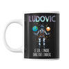 Mug Prénom Ludovic Univers - Planetee