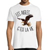 T-shirt homme aigles c'est la vie - Planetee