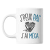 Mug Mécanique j'peux pas Blanc - Planetee