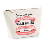 Trousse saxophoniste superwoman - Planetee