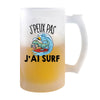 Chope de bière Surf j'peux pas - Planetee
