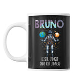 Mug Prénom Bruno Univers - Planetee