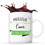 Mug Meilleur Cœur de tous les temps - Planetee