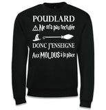 Sweat Poudlard ne m'a pas recrutée J'enseigne aux Moldus - Planetee