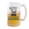 Chope de bière Alexandra Pas Touche Panda - Planetee