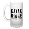 Chope de bière Kayak et bière - Planetee