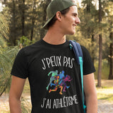 T-shirt Homme J'peux pas j'ai Athlétisme - Planetee