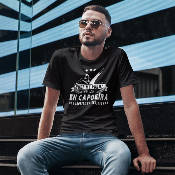 T-shirt Homme Capoeira une légende tu deviendras - Planetee