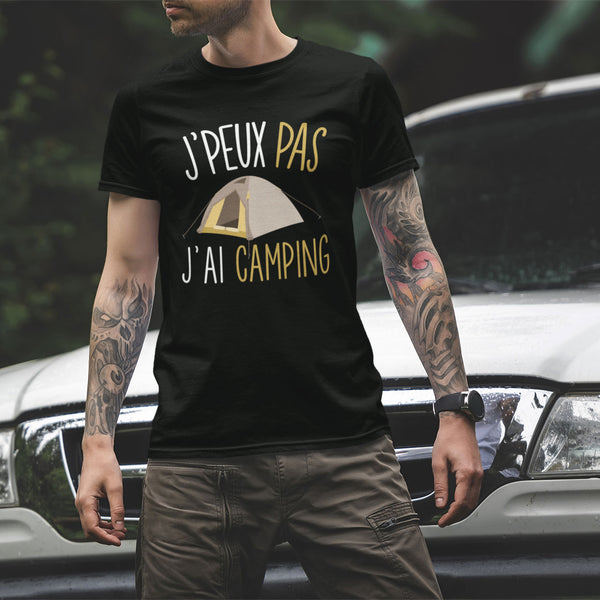 T-shirt homme personnalisé : J'peux pas j'ai basket