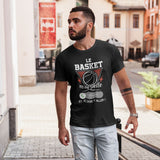 T-shirt Homme Le Basketball m'appelle - Planetee