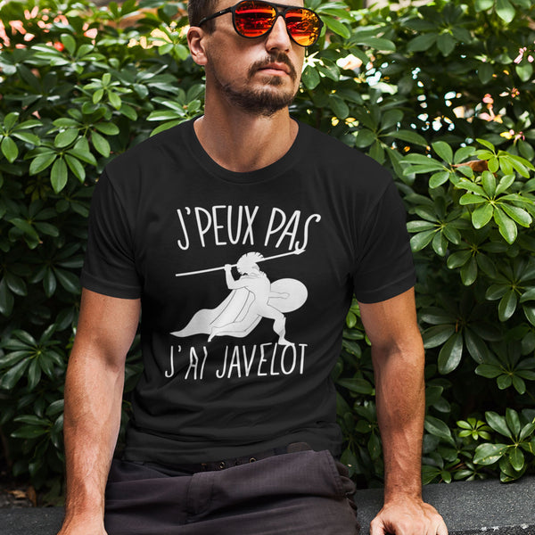 T-shirt Homme Je peux pas Javelot - Planetee