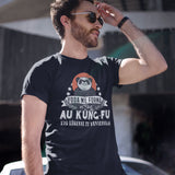 T-shirt Homme Kung Fu une légende tu deviendras - Planetee