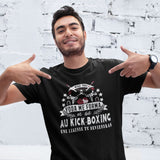 T-shirt Homme Kick-Boxing une légende tu deviendras - Planetee