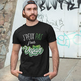 T-shirt Homme Je peux pas vegan - Planetee