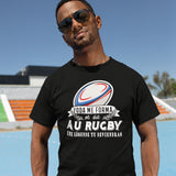 T-shirt Homme Rugby une légende tu deviendras - Planetee