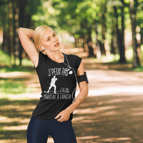 T-shirt Femme Lancer du Marteau - Planetee