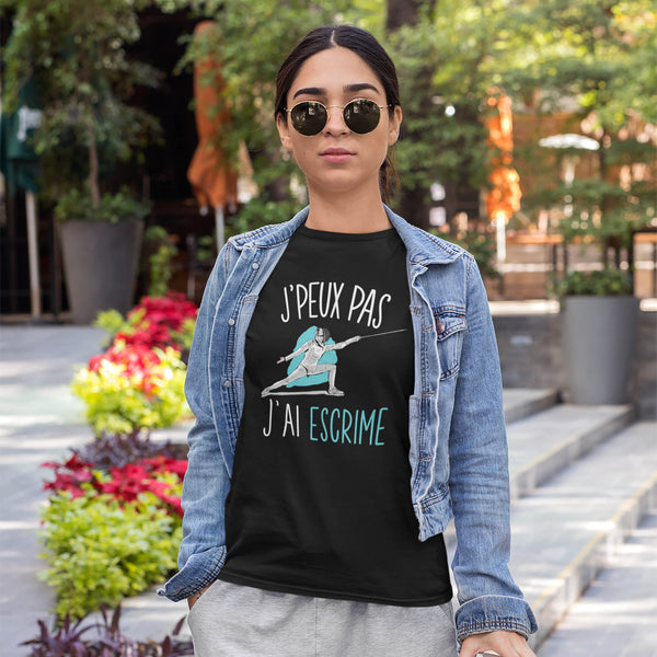 T-shirt Femme Escrime - Planetee