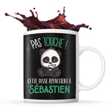 Mug Sébastien Pas Touche Panda - Planetee
