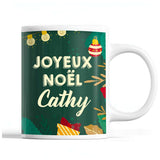 Tasse Noël Cathy Vert - Planetee