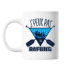 Mug Rafting j'peux pas Blanc - Planetee
