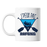 Mug Rafting j'peux pas Blanc - Planetee