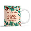Tasse Noël Secrétaire de Direction femme Beige - Planetee