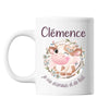 Mug Clémence Amour et Biberon de Lait Vache - Planetee