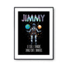 Affiche Prénom Jimmy Univers - Planetee