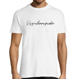 T-shirt Homme Blanc - Psychorigide - Planetee